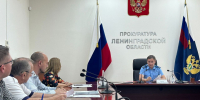Исполняющий обязанности прокурора Ленинградской области провёл приём предпринимателей - Администрация пос. им. Морозова