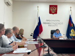 Исполняющий обязанности прокурора Ленинградской области провёл приём предпринимателей